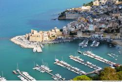 Photo Texture of Background Castellammare Italy